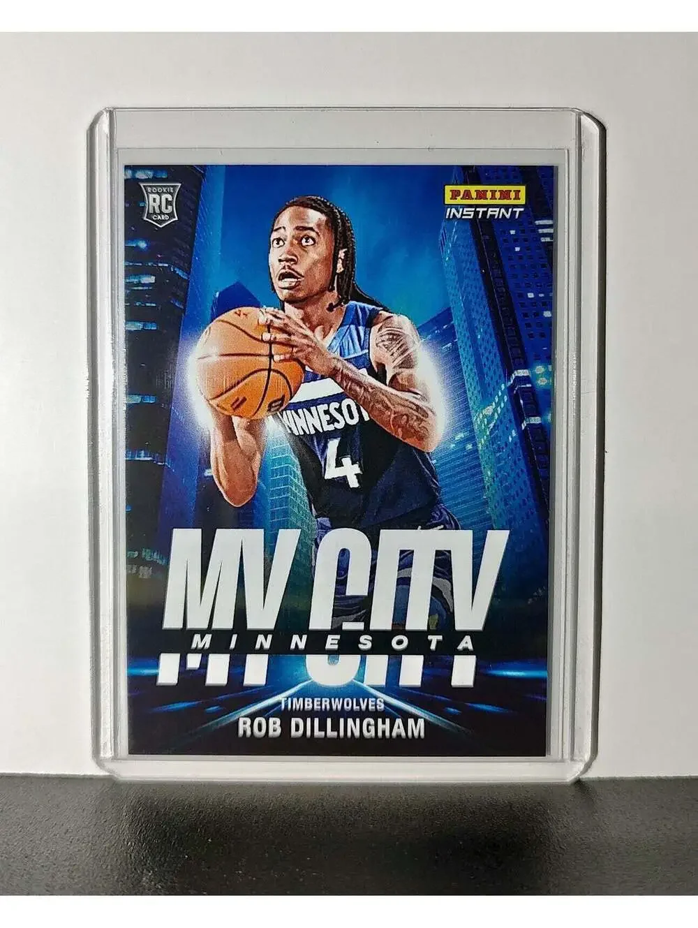 Rob Dillingham Rookie 2024-25 Panini MyCity NBA #25 Card Timberwolves 1/268